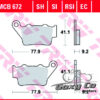 TRW MCB672 Sinter