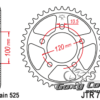 Lančanik zadnji JT JTR702 (40, 41, 42, 44 zuba