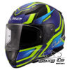 Kaciga LS2  RAPID II FLITZ žuto plava