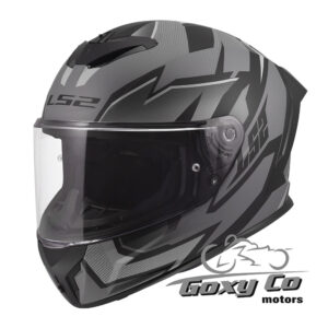 Kaciga LS2 Rapid III XTREM crno siva